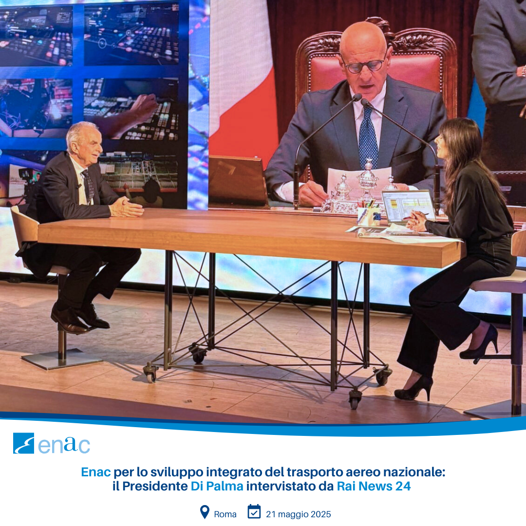 Il presidente Di Palma intervistato a Rai News 24