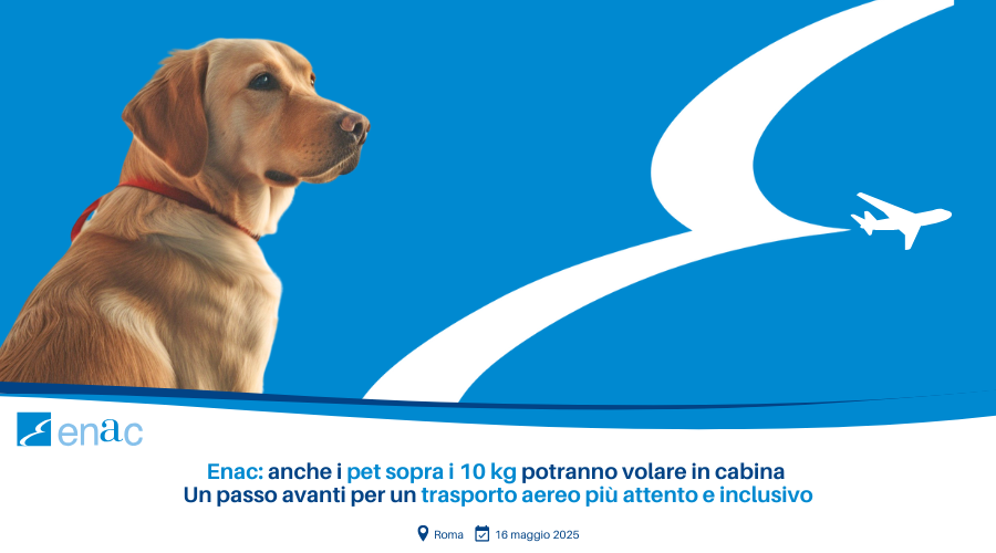 Delibera pet sopra 10 kg Cda Enac