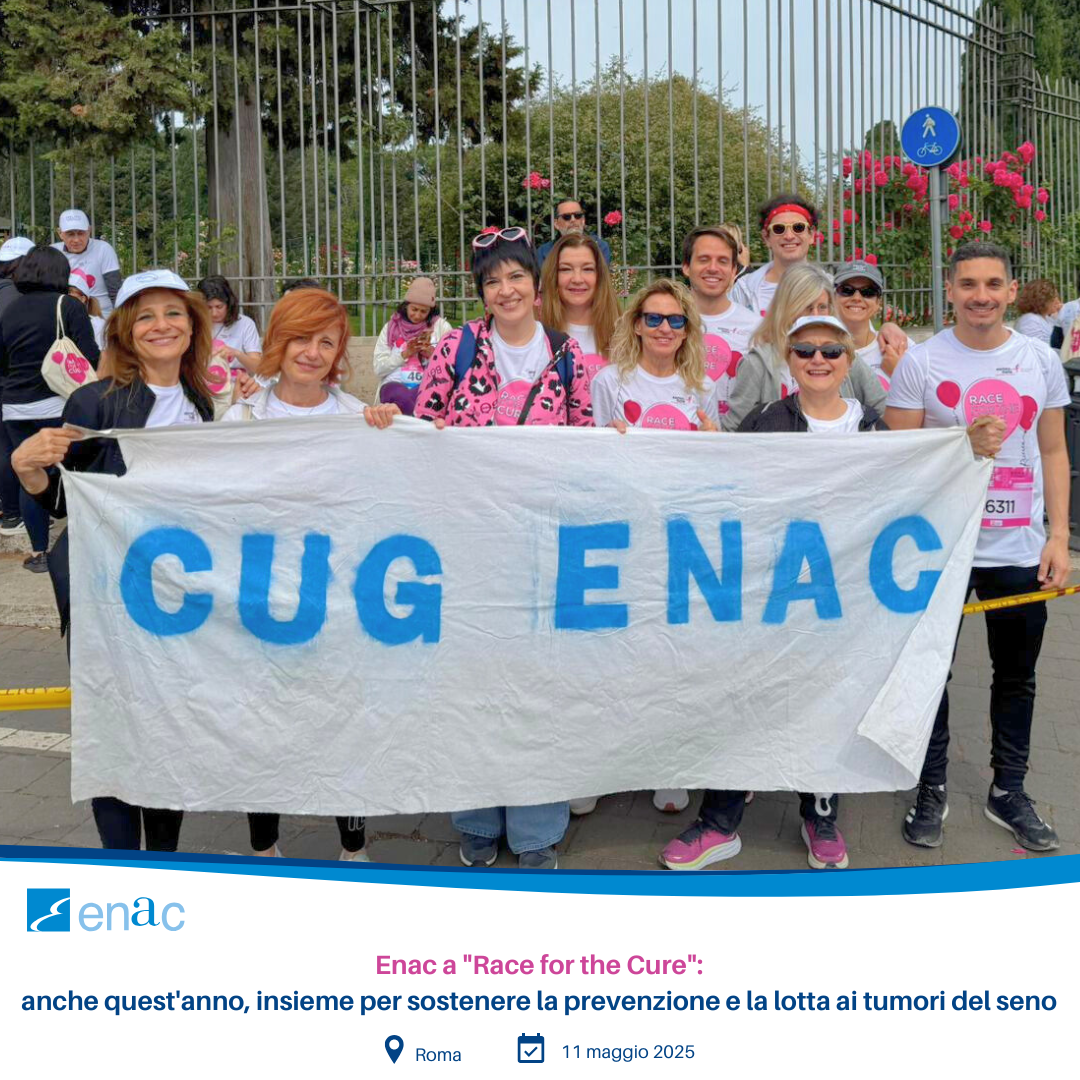 Delegazione ENAC alla Race For The Cure