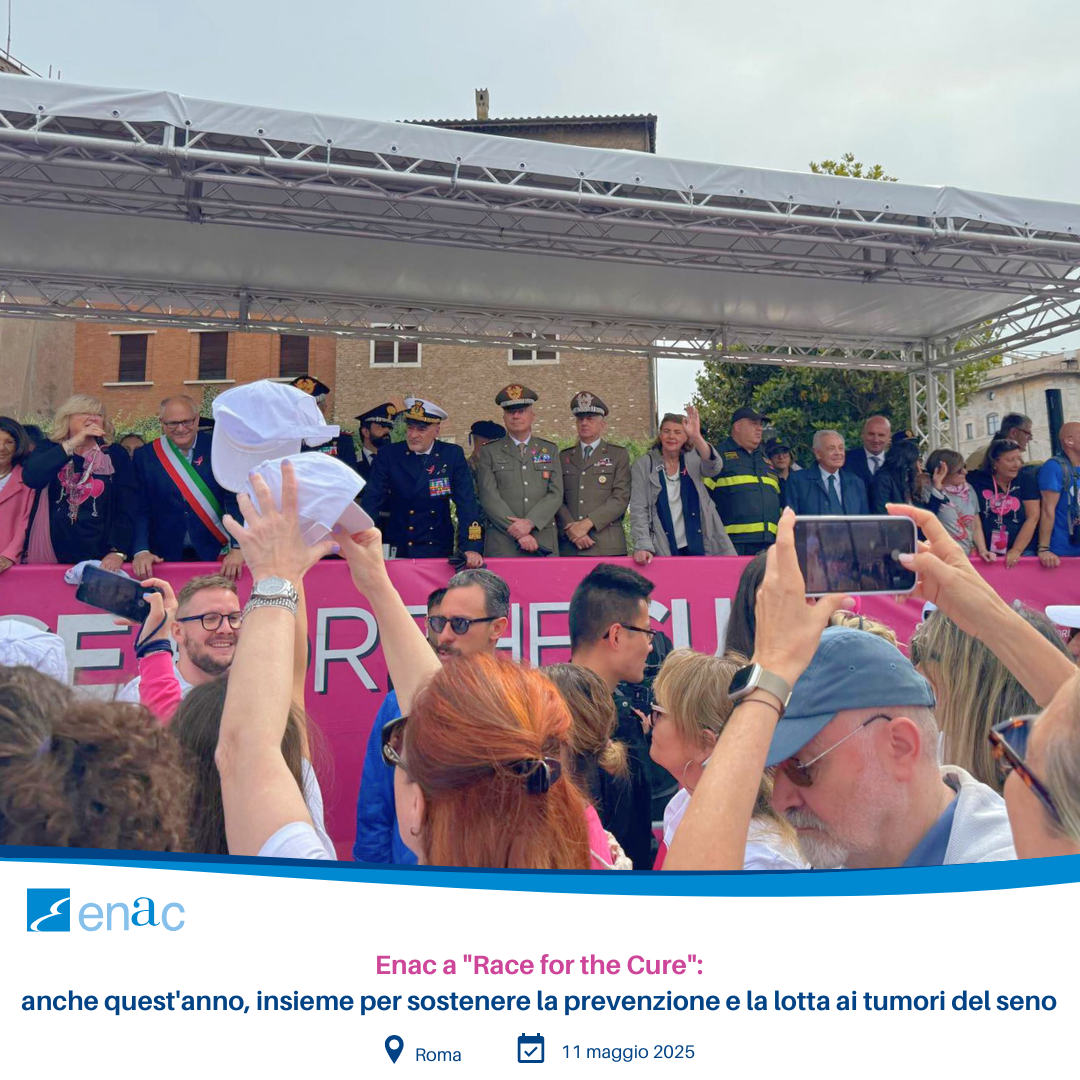Delegazione ENAC alla Race For The Cure