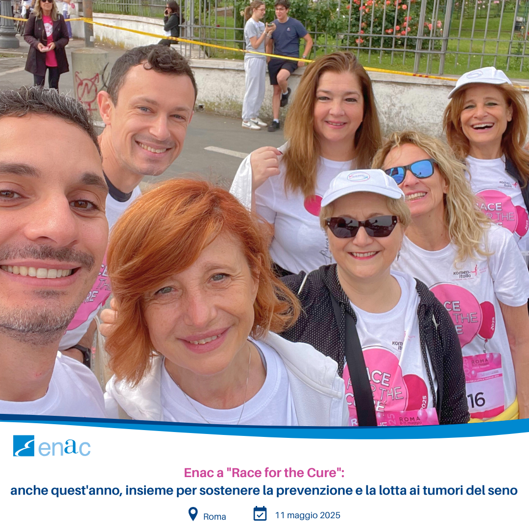 Delegazione ENAC alla Race For The Cure