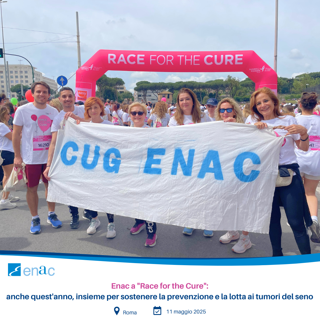Delegazione ENAC alla Race For The Cure