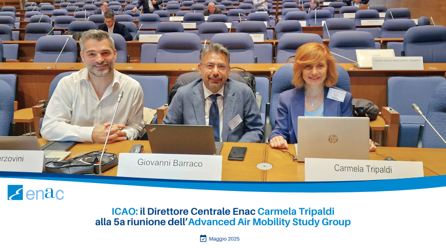 5a riunione dell’Advanced Air Mobility Study Group