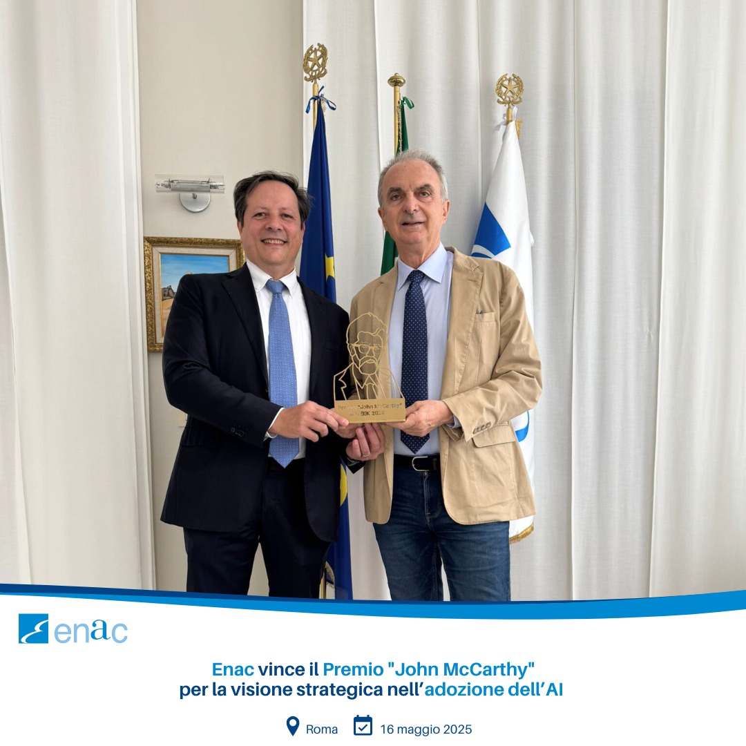 Enac vince il Premio "John McCarthy"
