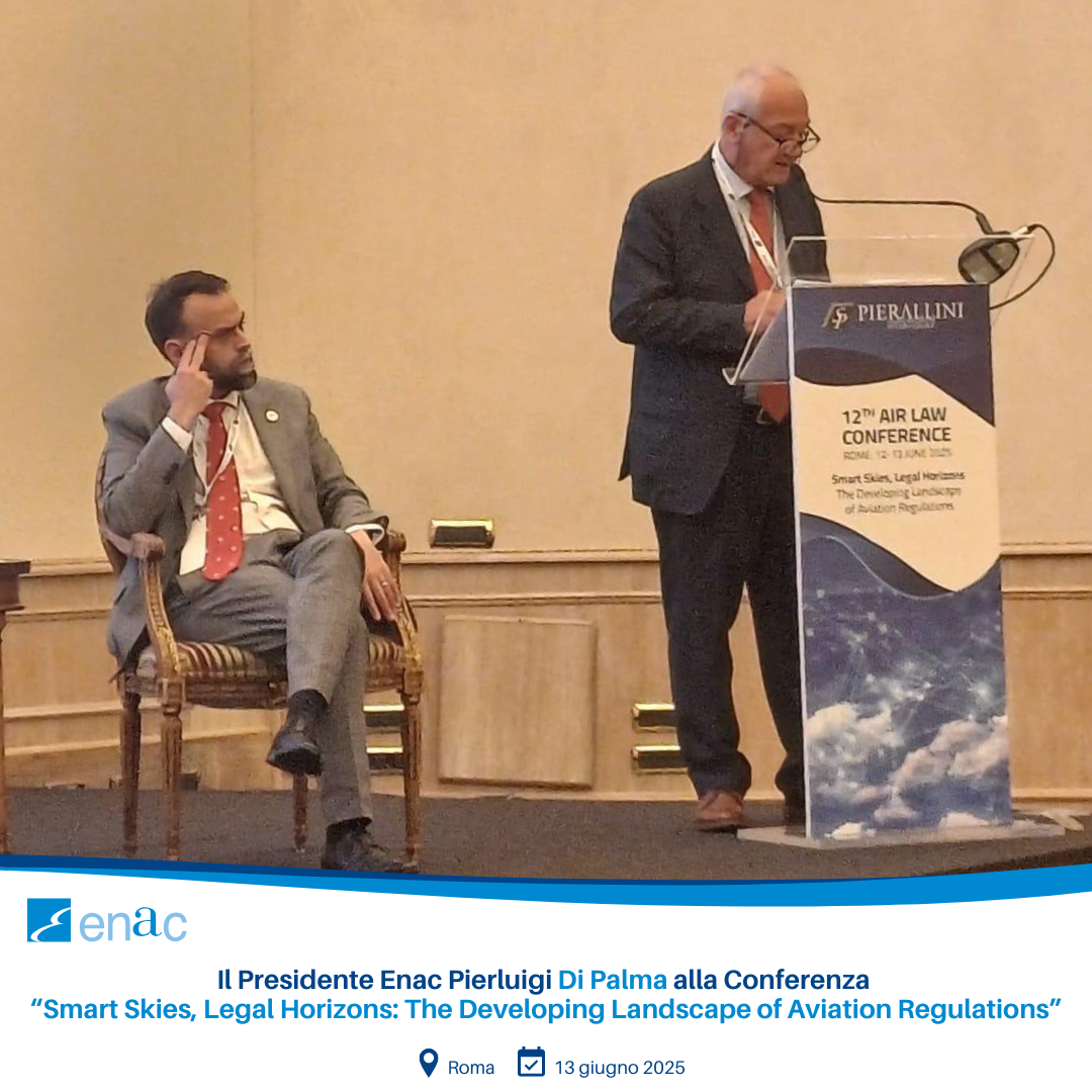 Conferenza “Smart Skies, Legal Horizons: The Developing Landscape of Aviation Regulations”