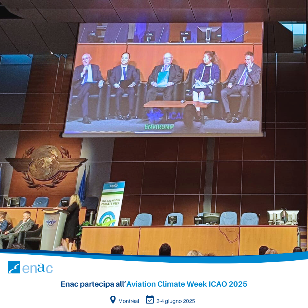 Enac partecipa all’Aviation Climate Week ICAO 2025