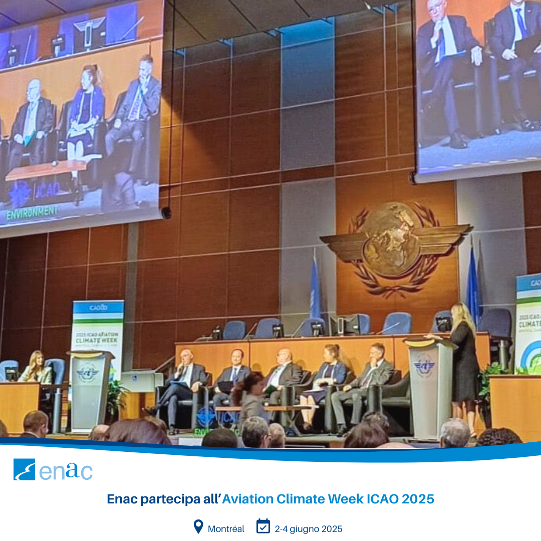Enac partecipa all’Aviation Climate Week ICAO 2025