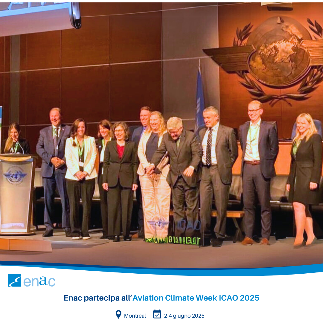 Enac partecipa all’Aviation Climate Week ICAO 2025