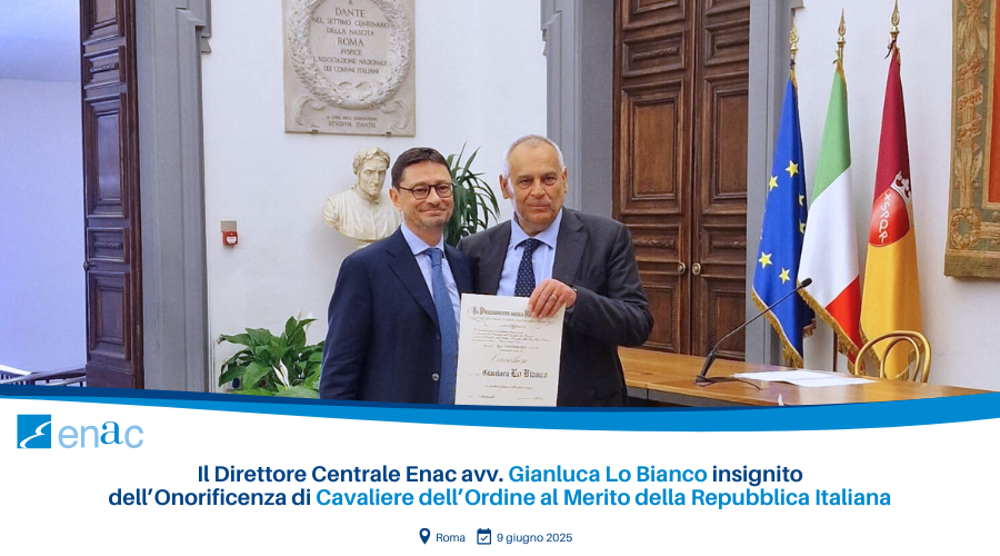 Il Direttore Gianluca Lo Bianco insignito dell’Onorificenza di Cavaliere dell’Ordine al Merito della Repubblica Italiana