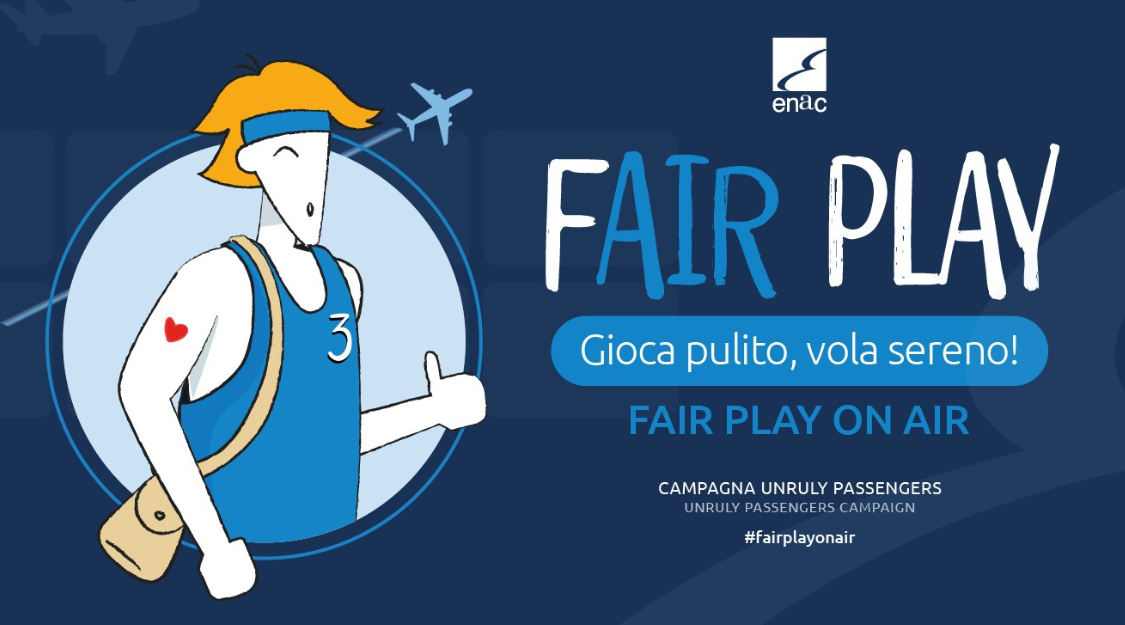 F-Air Play: Gioca Pulito, Vola Sereno – La campagna Enac per un viaggio più sereno e rispettoso