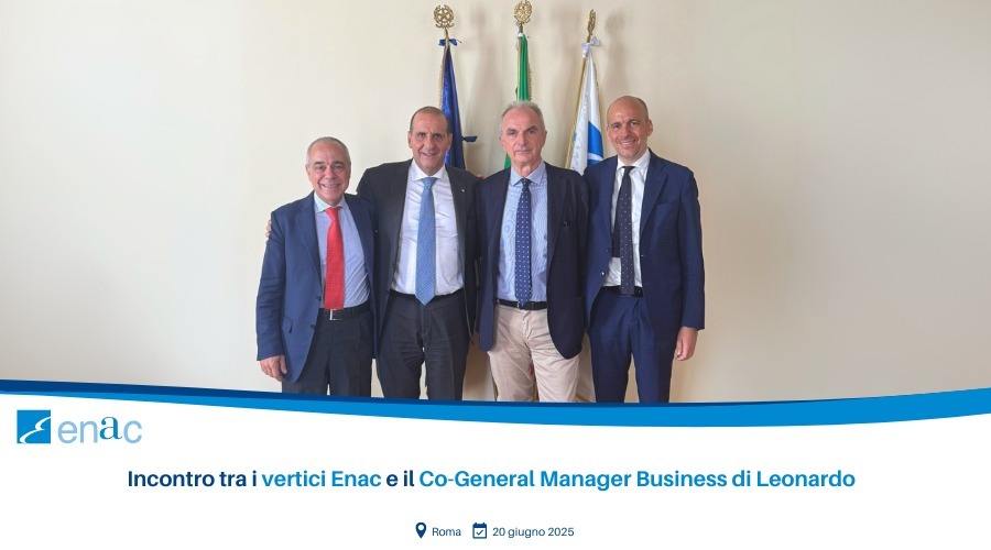 Vertici Enac e Co General Manager Business Leonardo