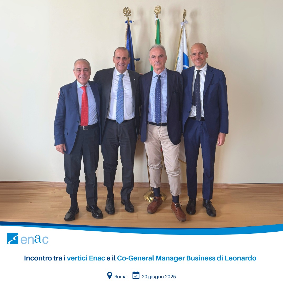 Vertici Enac e Co General Manager Business Leonardo