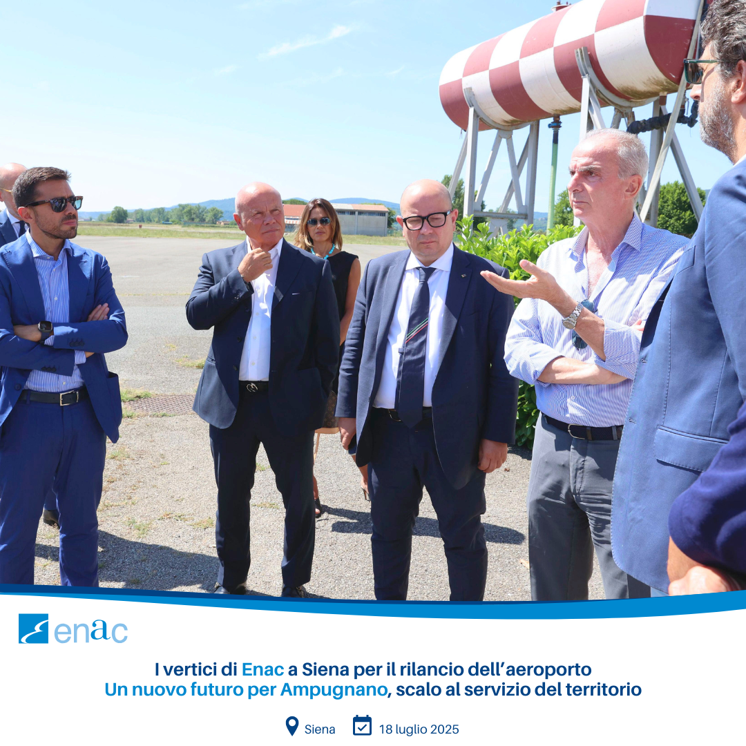 Rilancio dell'aeroporto di Siena Ampugnano