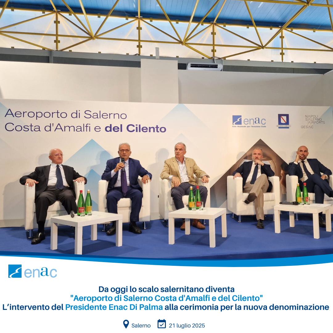 Denominazione Aeroporto di Salerno Costa d'Amalfi e del Cilento