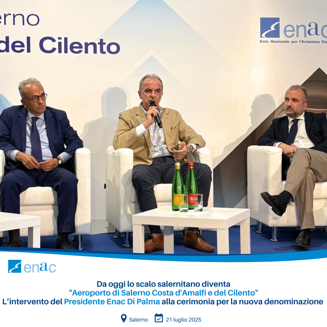 Denominazione Aeroporto di Salerno Costa d'Amalfi e del Cilento