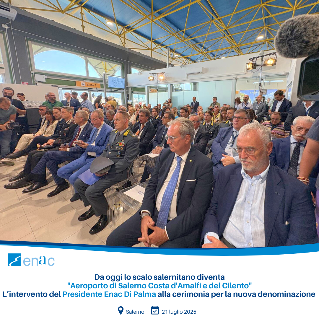 Denominazione Aeroporto di Salerno Costa d'Amalfi e del Cilento