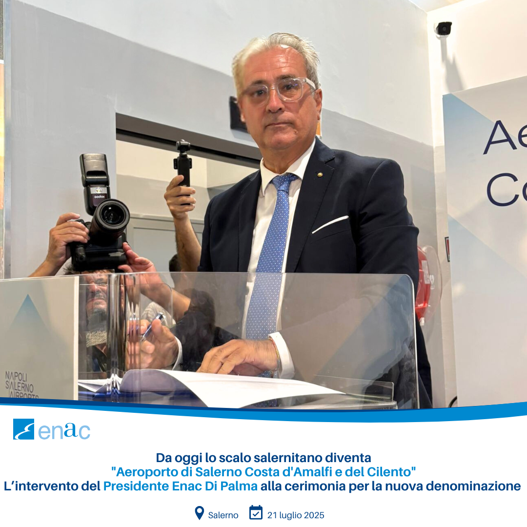 Denominazione Aeroporto di Salerno Costa d'Amalfi e del Cilento