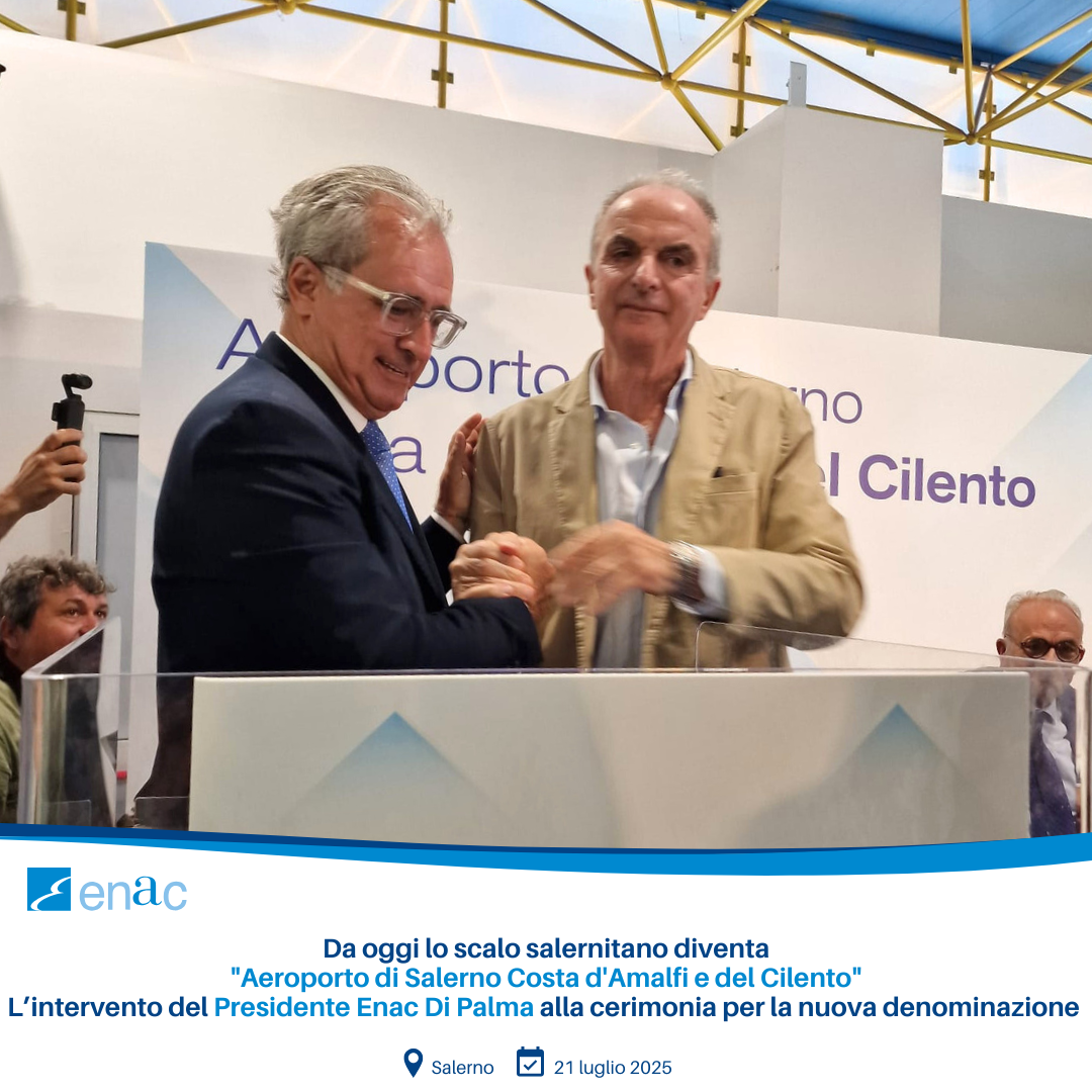 Denominazione Aeroporto di Salerno Costa d'Amalfi e del Cilento