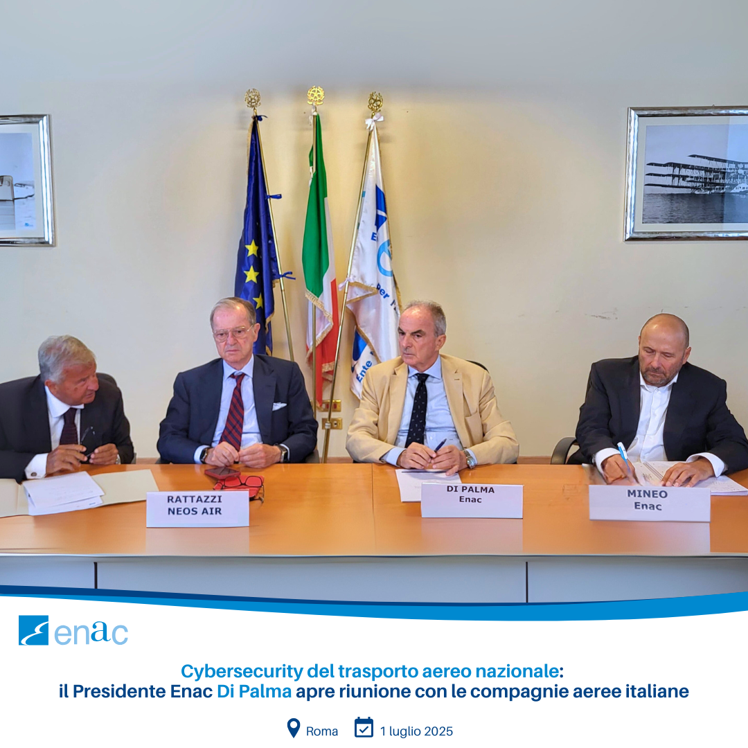 meeting con i rappresentanti delle compagnie italiane titolari di certificato di operatore aereo (COA) nazionale