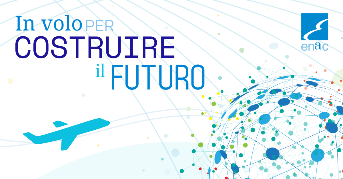 Banner Meeting di Rimini "In volo per costruire il futuro"