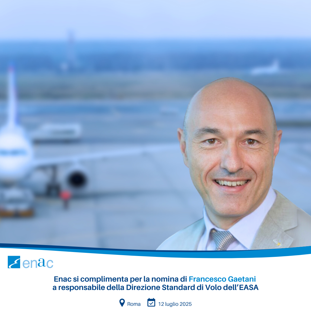 Nomina Francesco Gaetani EASA