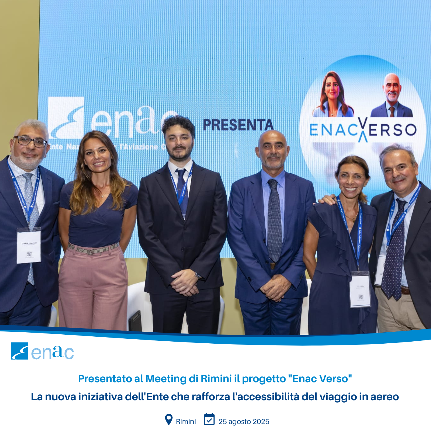 Enac Verso. Un nuovo modo per informare e accompagnare i passeggeri con disabilità o mobilità ridotta
