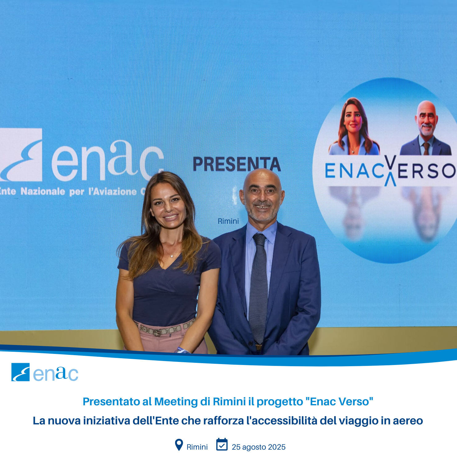 Enac Verso. Un nuovo modo per informare e accompagnare i passeggeri con disabilità o mobilità ridotta