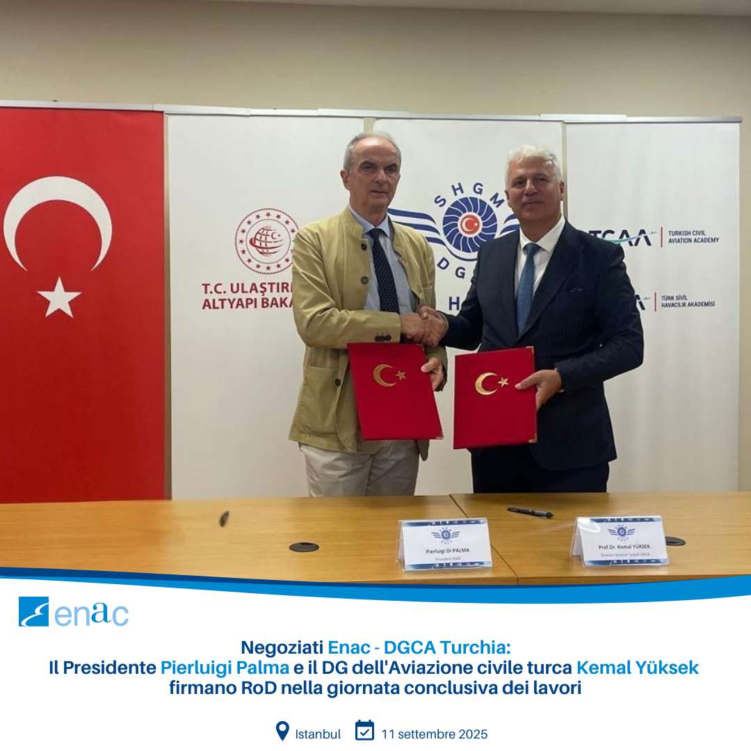 Negoziati Enac - DGCA Turchia