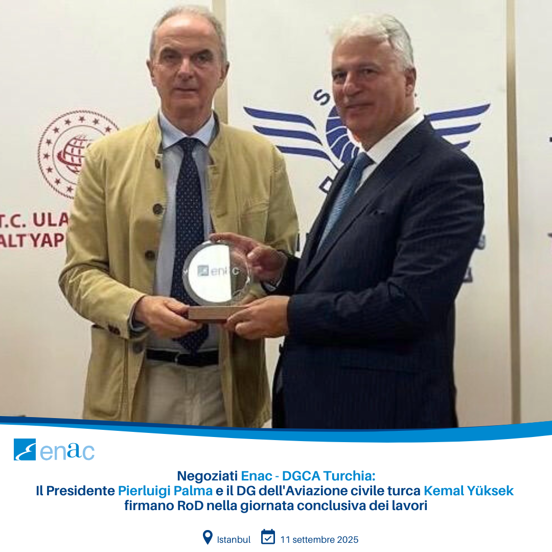 Negoziati Enac - DGCA Turchia