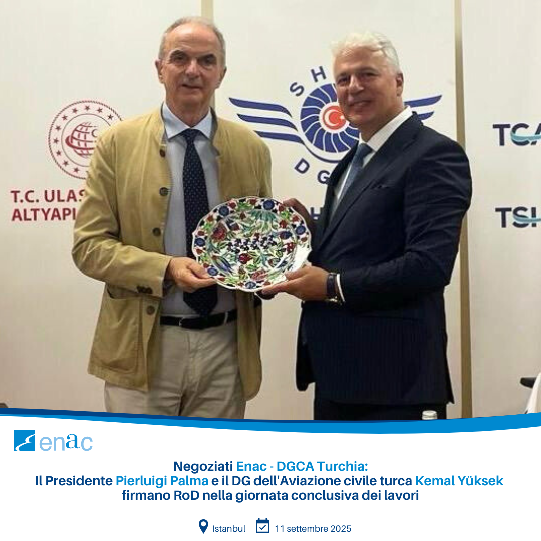 Negoziati Enac - DGCA Turchia