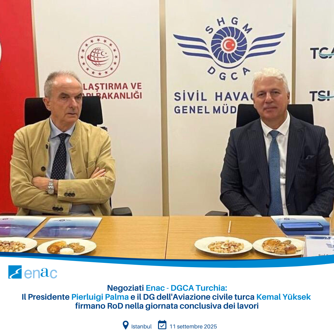 Negoziati Enac - DGCA Turchia