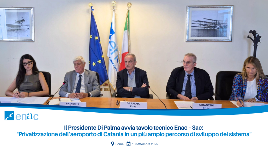 tavolo tecnico Enac – Società Aeroporto di Catania