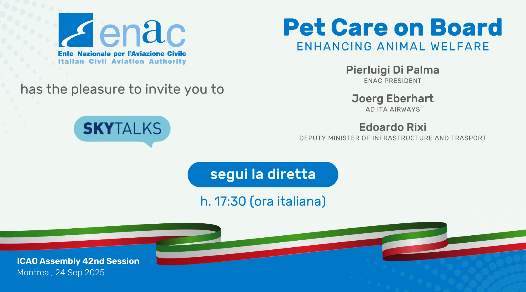 Pet Care on Board: segui la diretta