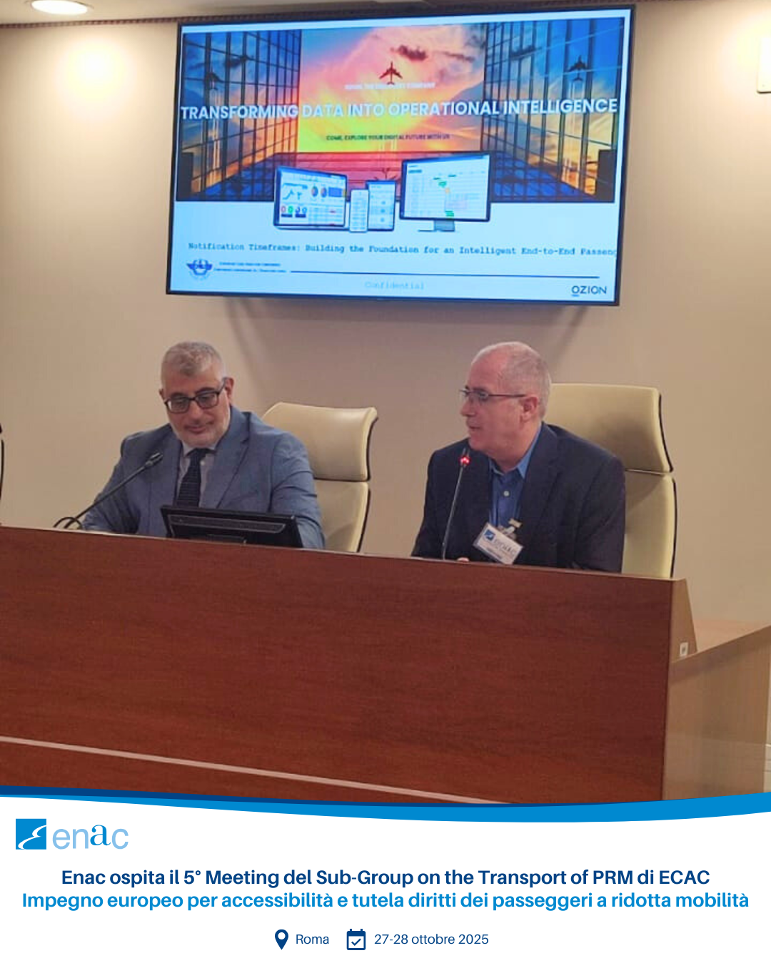 meeting periodici dei gruppi di lavoro ECAC