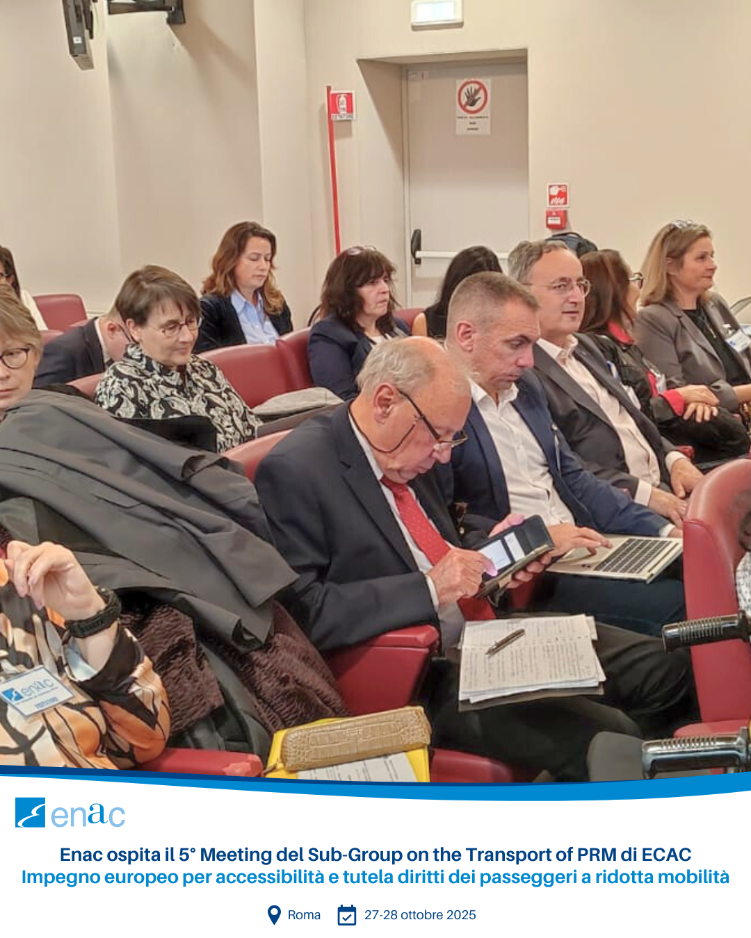 meeting periodici dei gruppi di lavoro ECAC