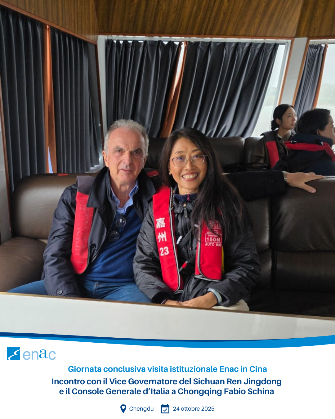 Giornata conclusiva visita Cina