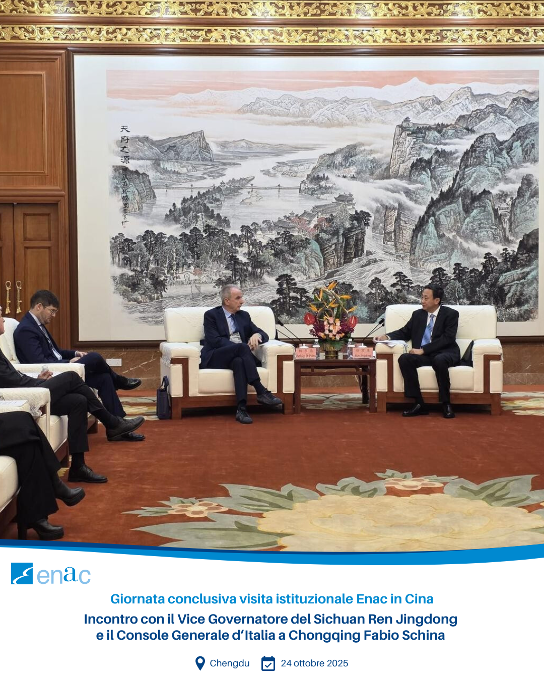 Giornata conclusiva visita Cina