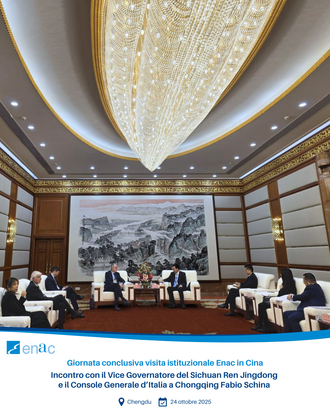 Giornata conclusiva visita Cina