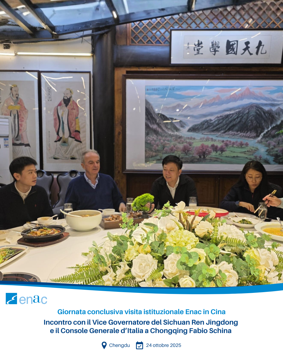 Giornata conclusiva visita Cina