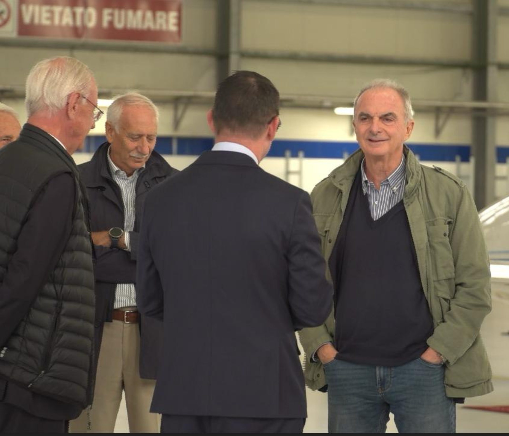 Il Presidente Enac Di Palma all’inaugurazione del nuovo Polo di Business Aviation di Atitech a Olbia