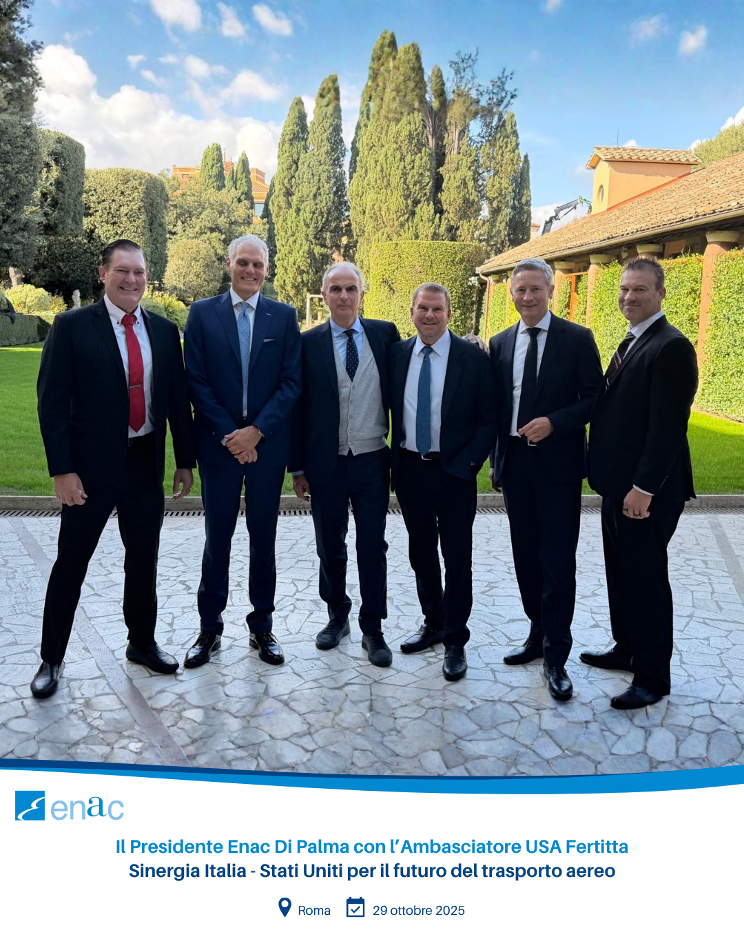 Visita Ambasciatore degli Stati Uniti d’America