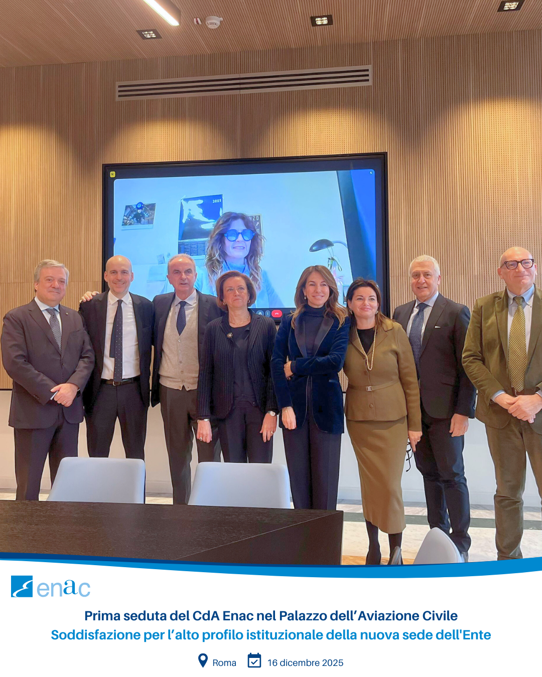 CDA nel Palazzo dell'Aviazione Civile