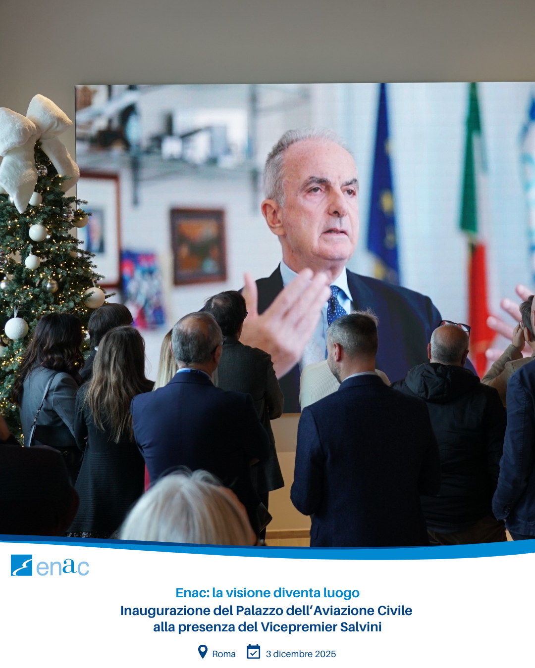 Inaugurazione Palazzo dell'Aviazione Civile