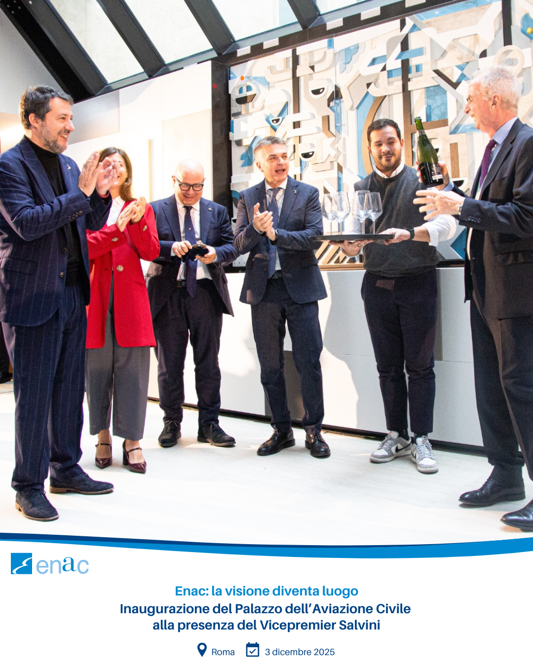 Inaugurazione Palazzo dell'Aviazione Civile