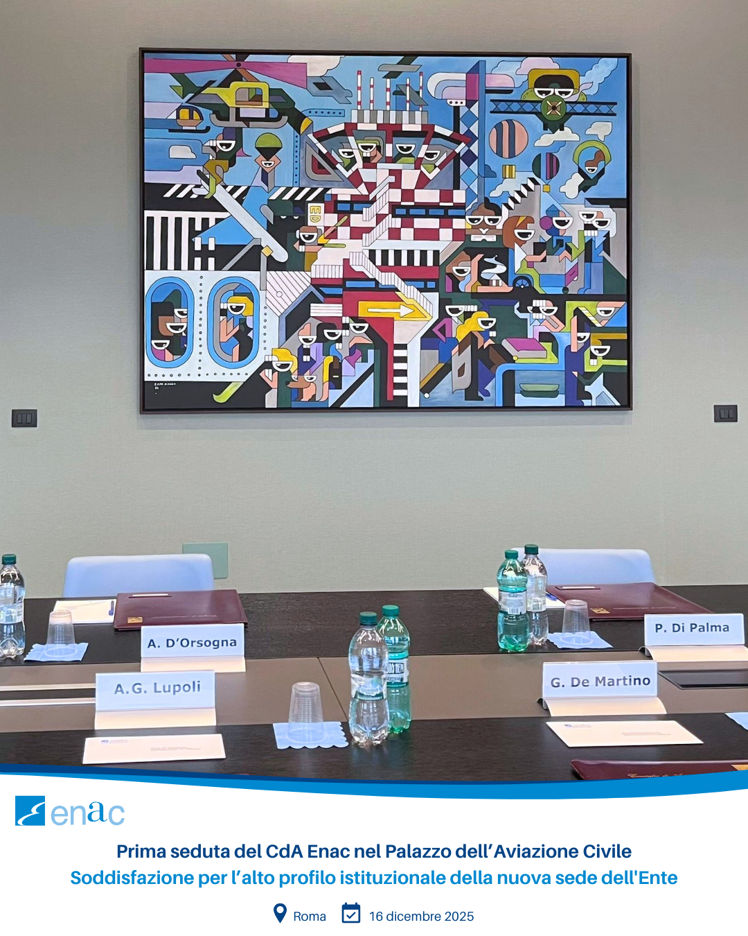 CDA nel Palazzo dell'Aviazione Civile