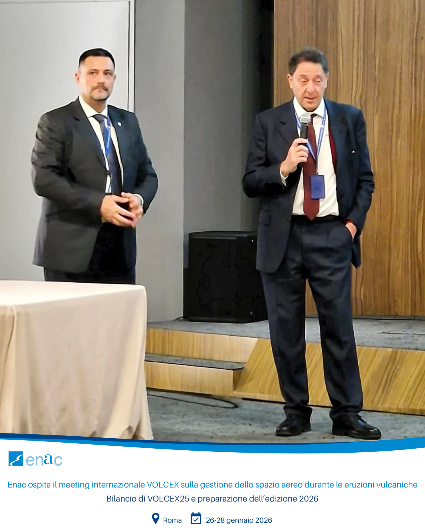 Enac ospita il meeting internazionale VOLCEX sulla gestione dello spazio aereo durante le eruzioni vulcaniche