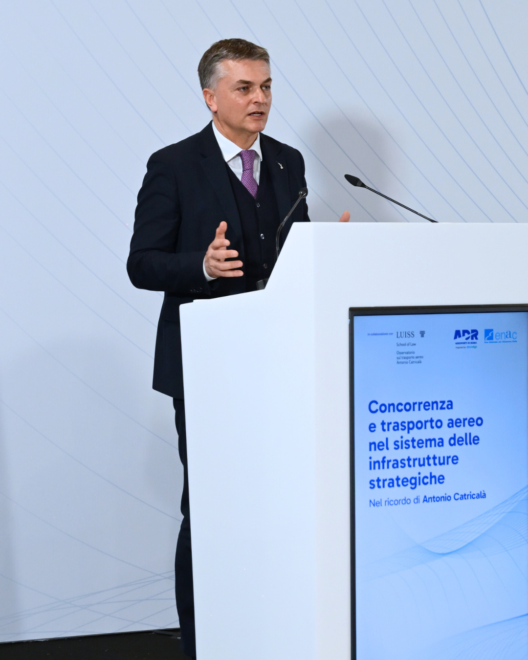 Enac e ADR ricordano Antonio Catricalà a Roma Fiumicino - Istituzioni, operatori e stakeholder a confronto su concorrenza e trasporto aereo per le infrastrutture aeroportuali