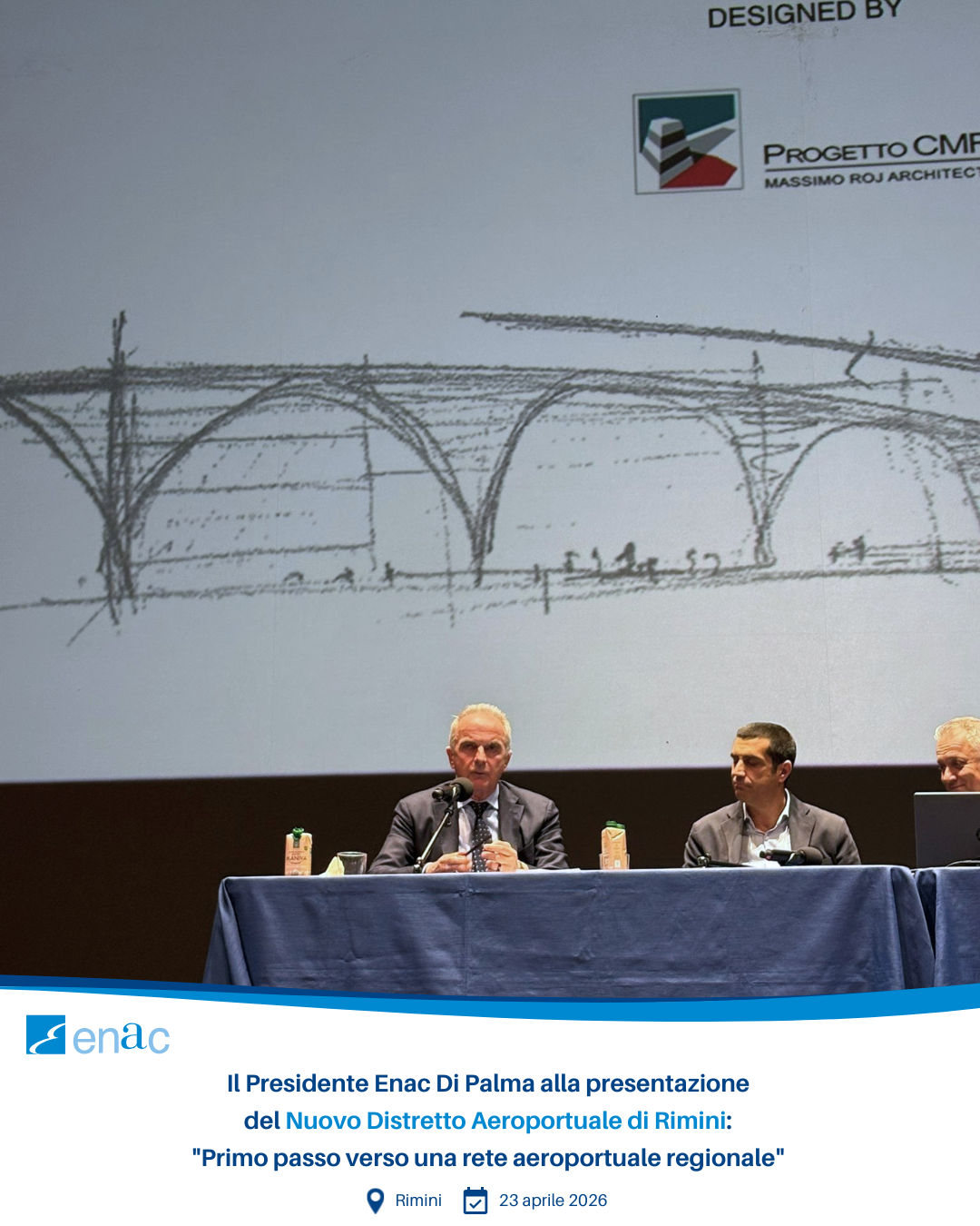 Il Presidente Enac Di Palma alla presentazione del Nuovo Distretto Aeroportuale di Rimini: "Primo passo verso una rete aeroportuale regionale"