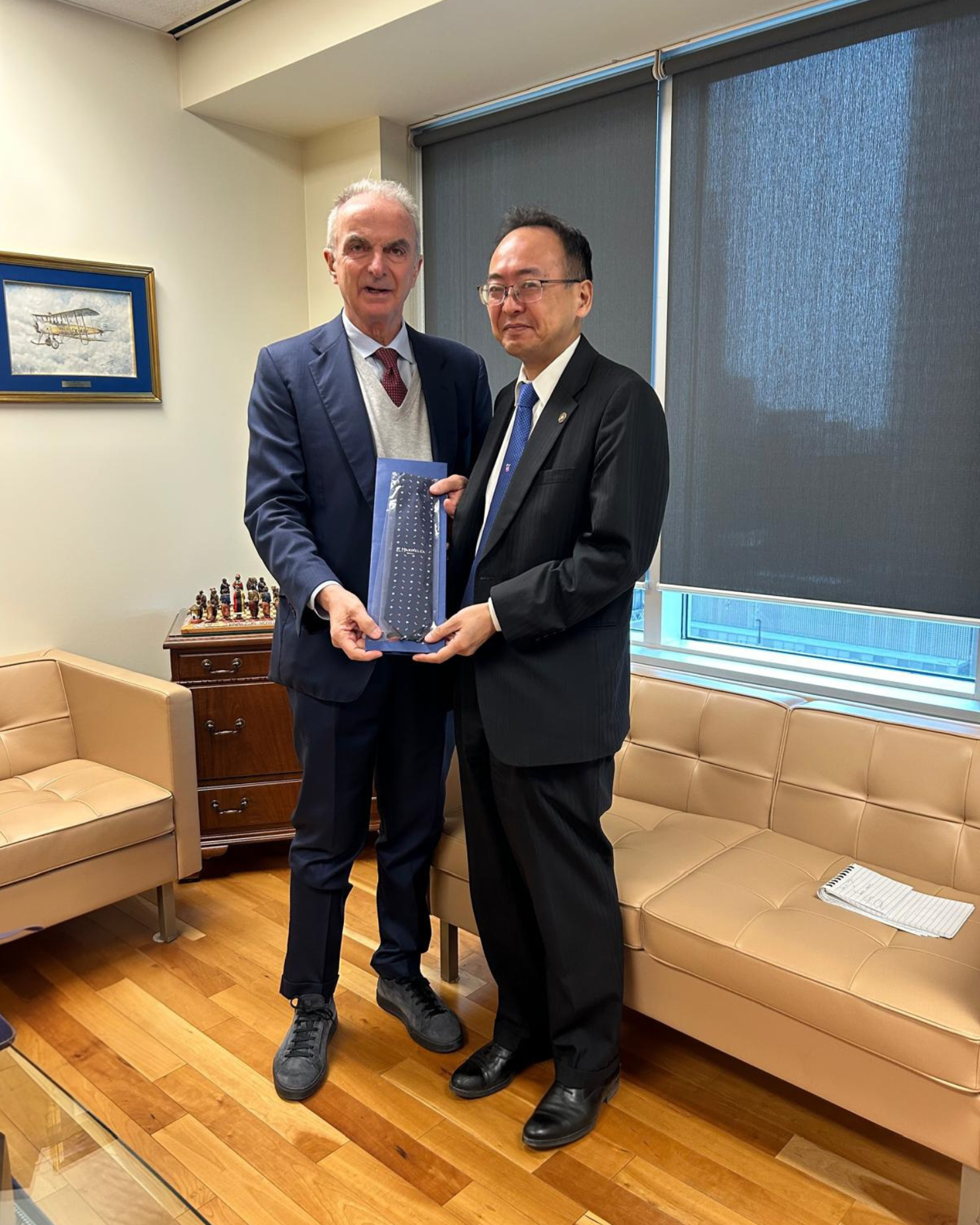 Il Presidente Enac Di Palma incontra il Presidente ICAO Onuma e il Segretario Generale Salazar - Sinergia e cooperazione per lo sviluppo dell'aviazione civile internazionale