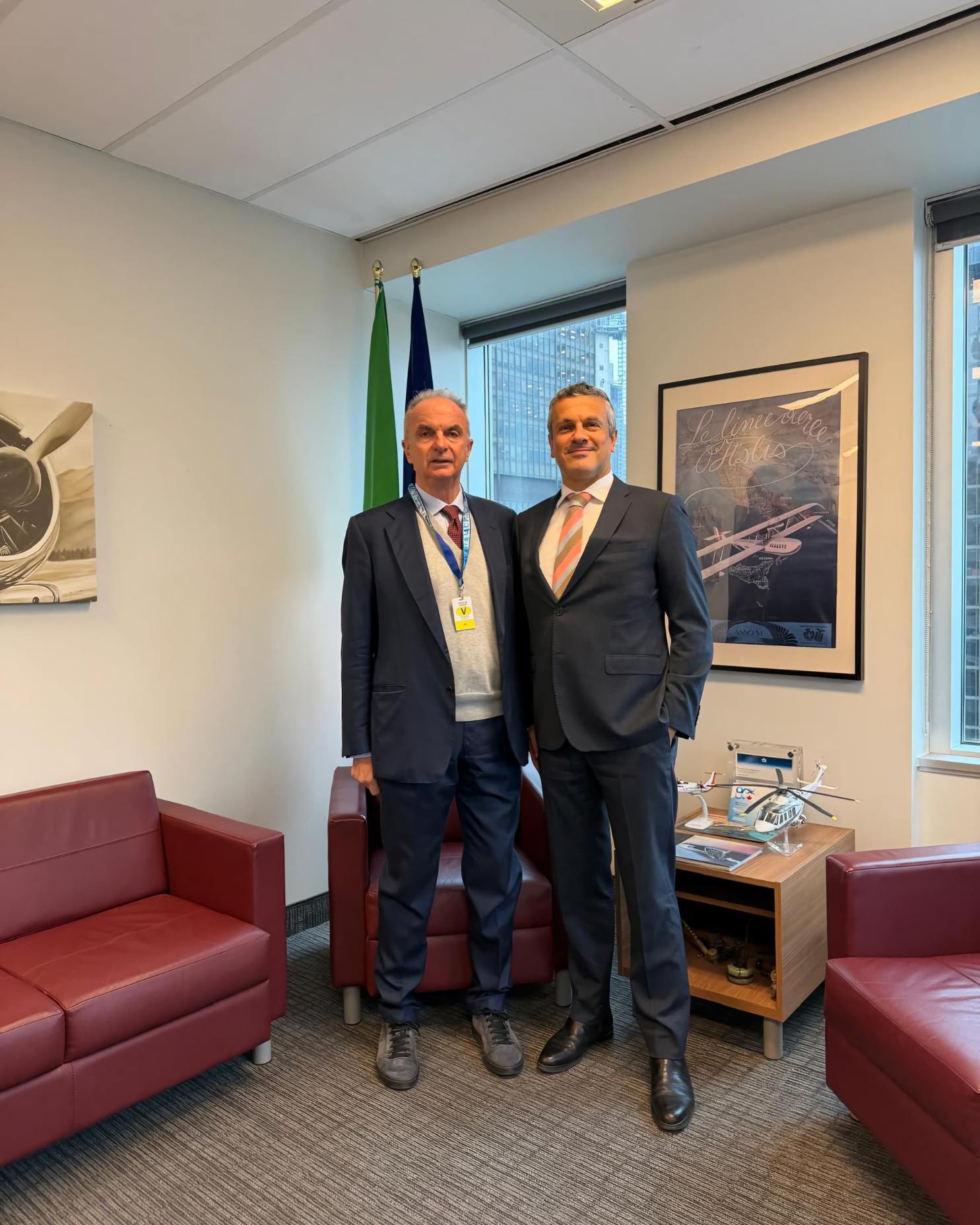 Il Presidente Enac Di Palma incontra il Presidente ICAO Onuma e il Segretario Generale Salazar - Sinergia e cooperazione per lo sviluppo dell'aviazione civile internazionale